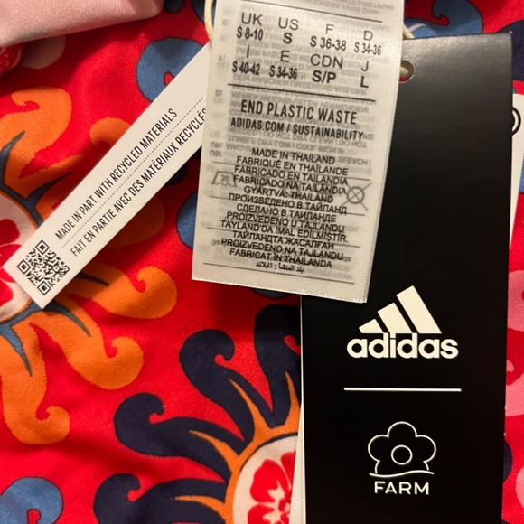 Farm Rio x Adidas Top - Small - Picture 4 of 5